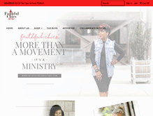 Tablet Screenshot of faithfulchicsboutique.com